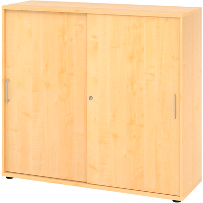 Artikelbild 11 für HAMMERBACHER Schiebetürenschrank 1753S, V1753S/3/3/BS ahorn 2 Fachböden 120,0 x 40,0 x 110,0 cm, Artikelnummer 992594