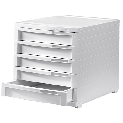 Artikelbild 4 für HAN Schubladenbox Contur weiß 1505-12, DIN B4 mit 5 Schubladen, Artikelnummer 661704