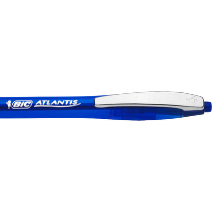 Artikelbild 2 für BIC Kugelschreiber ATLANTIS Soft blau/transparent, Schreibfarbe: blau, 1 St., Artikelnummer 439398