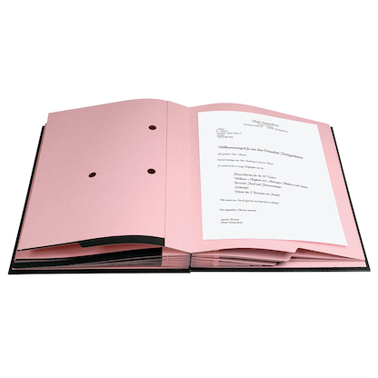 Artikelbild 2 für Exacompta Unterschriftenmappe 20 Fächer schwarz, Artikelnummer 251518