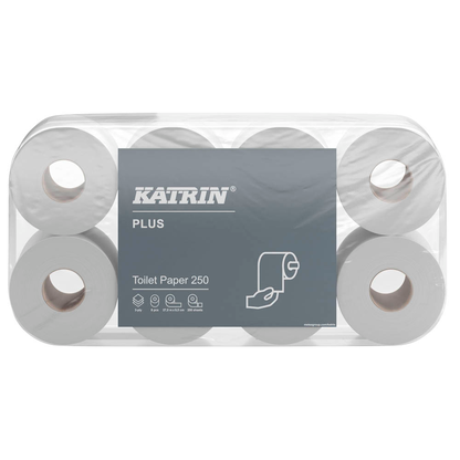 Artikelbild 3 für KATRIN Toilettenpapier PLUS 250 3-lagig, 72 Rollen, Artikelnummer 383149
