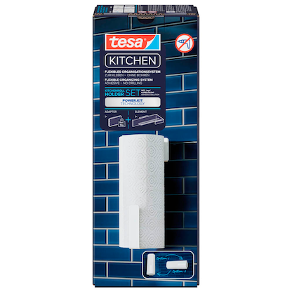 Artikelbild 11 für tesa Küchenrollenhalter 70048-00000-01 weiß Metall, Artikelnummer 520146