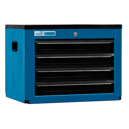 Artikelbild 19 für ADB Schrank-Aufsatz blau, anthrazit 4 Schubladen 60,0 x 44,0 x 45,0 cm, Artikelnummer 206856