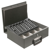 Artikelbild 1 für ALCO Geldkassette 853 853 silber, Artikelnummer 545798