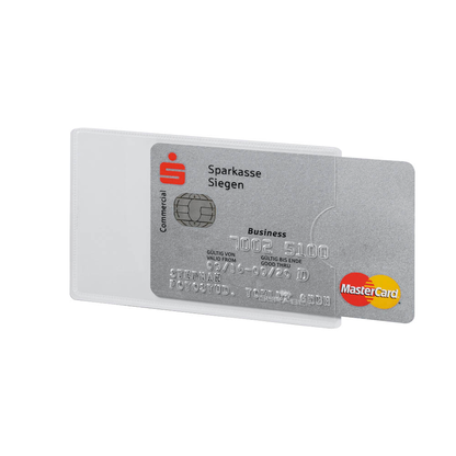 Artikelbild 14 für DURABLE Kreditkartenhülle RFID SECURE transparent 5,4 x 8,6 cm, 3 St., Artikelnummer 462848