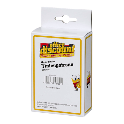 Artikelbild 4 für office discount schwarz Druckerpatrone kompatibel zu HP 903XL (T6M15AE), Artikelnummer 545176
