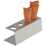 Artikelbild 1 für APS Eistütenhalter silber 9,5 x 27,0 cm, Artikelnummer 196976