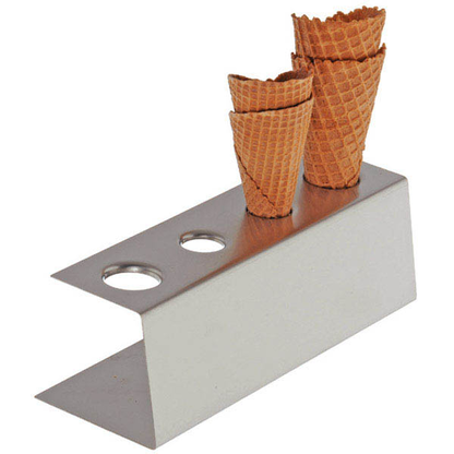 Artikelbild 2 für APS Eistütenhalter silber 9,5 x 27,0 cm, Artikelnummer 196976