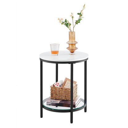 Artikelbild 24 für VASAGLE Beistelltisch weiß 45,0 x 45,0 x 55,0 cm, Artikelnummer 290538