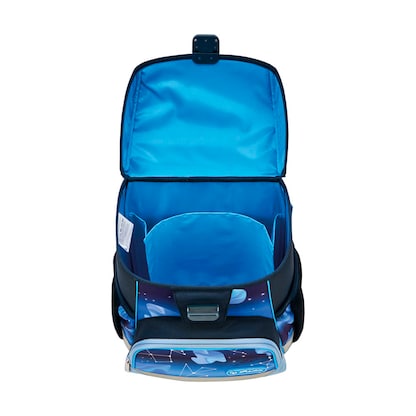 Artikelbild 4 für herlitz Schulranzen-Set Loop Plus Cosmic Explorer Kunstfaser grün, Artikelnummer 556094