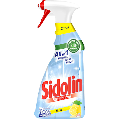 Artikelbild 11 für Sidolin All in 1 Zitrus Glasreiniger 0,50 l, Artikelnummer 573448