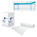 Artikelbild 1 für Meditrade® Ärztekrepp ROLLICEL® 2-lagig weiß 59,0 cm x 50,0 m, 9 Rollen, Artikelnummer 242129