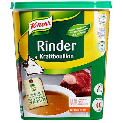 Artikelbild 3 für Knorr® Rinder Kraftbouillon 1,0 kg, Artikelnummer 178923