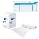 Artikelbild 1 für Meditrade® Ärztekrepp ROLLICEL® 2-lagig weiß 55,0 cm x 50,0 m, 9 Rollen, Artikelnummer 242137