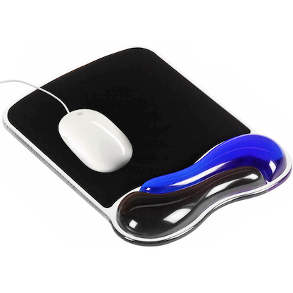 Artikelbild 23 für Kensington Mousepad mit Handgelenkauflage Duo Gel schwarz, blau, Artikelnummer 873873