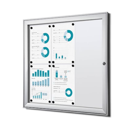 Artikelbild 3 für Showdown® Displays Schaukasten S alu 6x DIN A4, Artikelnummer 132191
