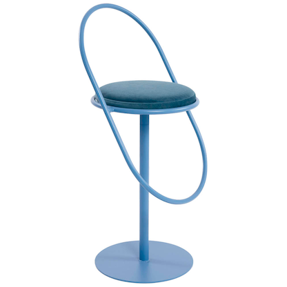 Artikelbild für meet powered by PAPERFLOW Barhocker SATURNE THSATV.06.06 blau, Artikelnummer 231328