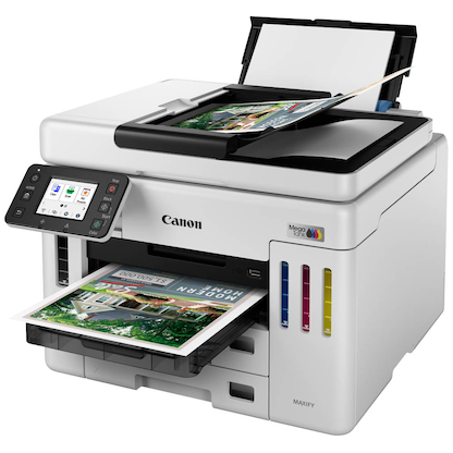 Artikelbild 1 für AKTION: Canon MAXIFY GX7150 4 in 1 Tintenstrahl-Multifunktionsdrucker weiß mit 100 Euro CashBack, Artikelnummer 587799