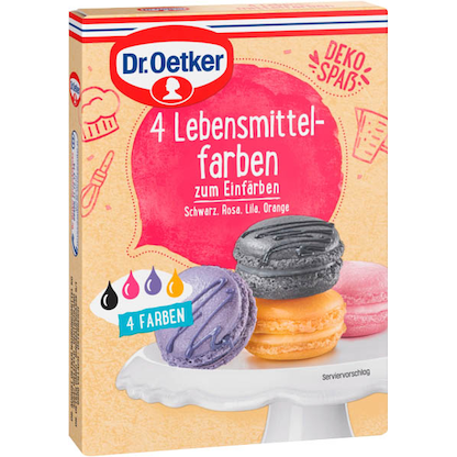 Artikelbild 9 für Dr. Oetker Lebensmittelfarben, Artikelnummer 576688