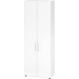 Artikelbild 1 für HAMMERBACHER Aktenschrank 968T6, V968T6/W/W/BS weiß 5 Fachböden 80,0 x 42,0 x 215,6 cm, Artikelnummer 992870