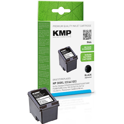 Artikelbild 14 für KMP H44 schwarz Druckerpatrone kompatibel zu HP 300XL (CC641EE), Artikelnummer 640821