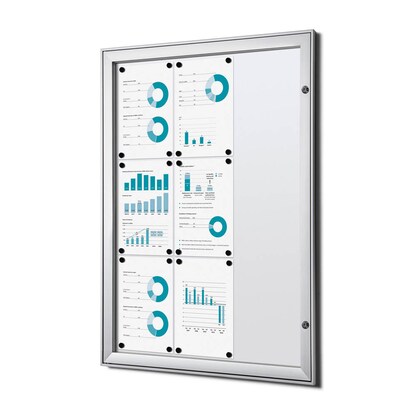 Artikelbild 6 für Showdown® Displays Schaukasten S alu 9x DIN A4, Artikelnummer 132225