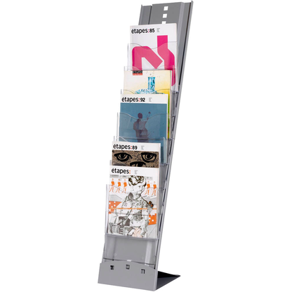 Artikelbild 24 für PAPERFLOW Prospektständer silber DIN A4 7 Fächer, Artikelnummer 528164