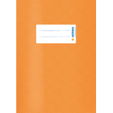 Artikelbild 1 für HERMA Heftumschlag mit Baststruktur orange Kunststoff DIN A5, Artikelnummer 547923