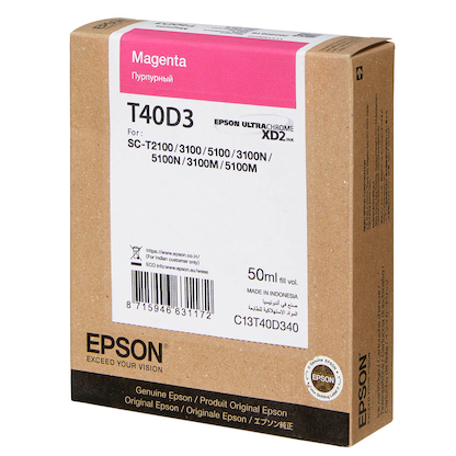 Artikelbild 4 für EPSON T40D340 M magenta Druckerpatrone, Artikelnummer 799662