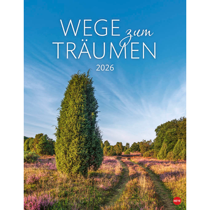 Artikelbild 6 für Heye Monats-Wandkalender Wege zum Träumen 2026, Artikelnummer 551182