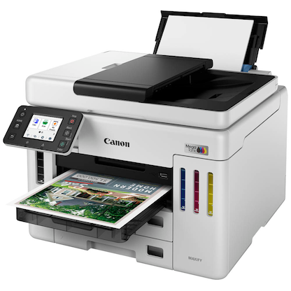 Artikelbild 7 für AKTION: Canon MAXIFY GX7150 4 in 1 Tintenstrahl-Multifunktionsdrucker weiß mit 100 Euro CashBack, Artikelnummer 587799