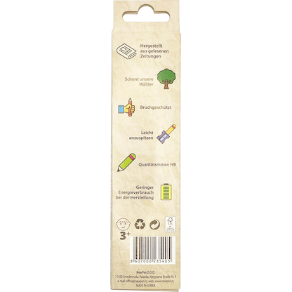 Artikelbild 4 für NewPen Bleistift-Set HB Zeitungsoptik, 6 St., Artikelnummer 628277