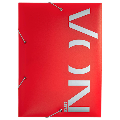Artikelbild 7 für VON LEITZ Sammelmappe DIN A4 rot, 1 St., Artikelnummer 634989