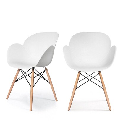 Artikelbild 23 für 2 meet powered by PAPERFLOW Schalenstühle Kiwood CHKIWX2.23.13 weiß Kunststoff, Artikelnummer 516777