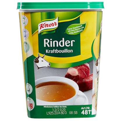 Artikelbild 5 für Knorr® Rinder Kraftbouillon 1,0 kg, Artikelnummer 178923