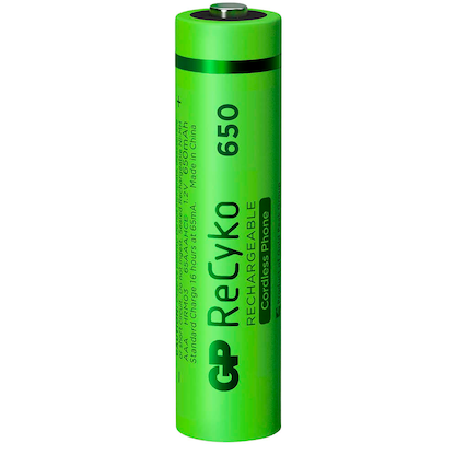 Artikelbild 5 für 2 GP Akkus ReCyko+ Micro AAA 650 mAh, Artikelnummer 290157