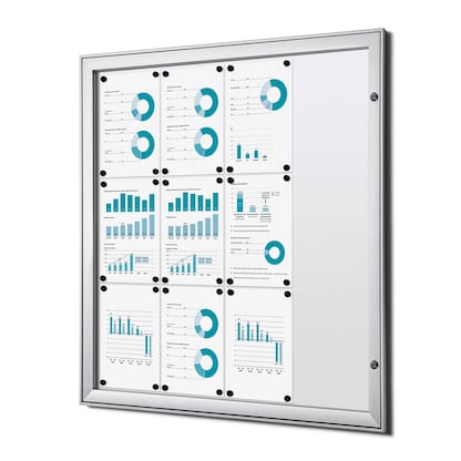 Artikelbild 3 für Showdown® Displays Schaukasten S alu 12x DIN A4, Artikelnummer 132258