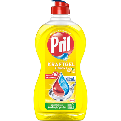 Artikelbild 4 für Pril KRAFTGEL Spülmittel 0,45 l, Artikelnummer 573479