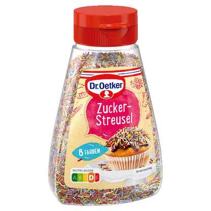Artikelbild für Dr. Oetker Zuckerstreusel Dekor 130,0 g, Artikelnummer 576726