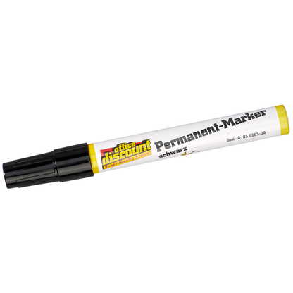 Artikelbild 3 für office discount Permanentmarker schwarz 1,5 - 3,0 mm, 1 St., Artikelnummer 835563