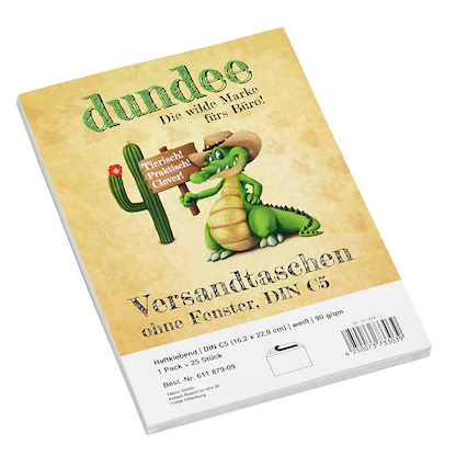 Artikelbild 3 für dundee Versandtaschen DIN C5 ohne Fenster weiß 25 St., Artikelnummer 611879