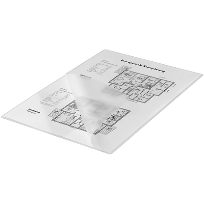 Artikelbild 5 für 100 LEITZ Laminierfolien glänzend für A4 125 micron selbstklebender Rücken, Artikelnummer 394522