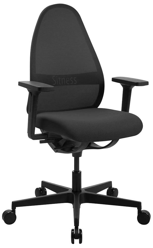 Produktbild von TOPSTAR Profi Art Bürostuhl – Chefsessel In Schwarz, Polypropylen, Bis 110 Kg