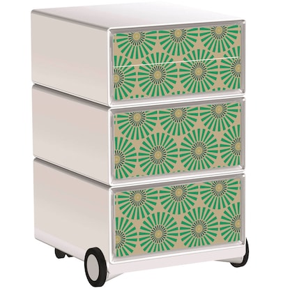 Artikelbild 18 für PAPERFLOW easyBox Vintage Rollcontainer weiß, bunt 4 Auszüge 39,0 x 43,6 x 64,2 cm, Artikelnummer 215568