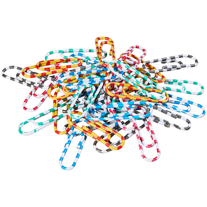 Artikelbild 2 für office discount Büroklammern farbsortiert Nylon, 300 St., Artikelnummer 617464