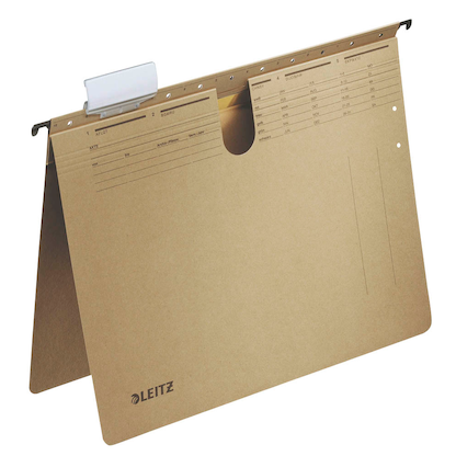 Artikelbild 22 für 25 LEITZ Hängehefter ALPHA® 1994 Karton naturbraun 1 x Amtsheftung, Artikelnummer 124073