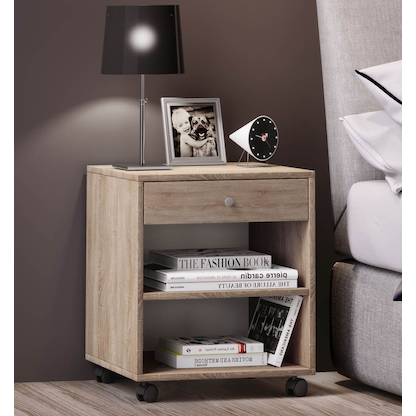 Artikelbild 4 für VCM my home Rolda Nachttisch eiche 45,0 x 38,0 x 54,0 cm, Artikelnummer 388217