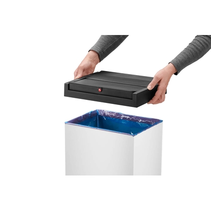 Artikelbild 15 für Hailo Big-Box Swing XL Mülleimer 52,0 l silber, Artikelnummer 467431