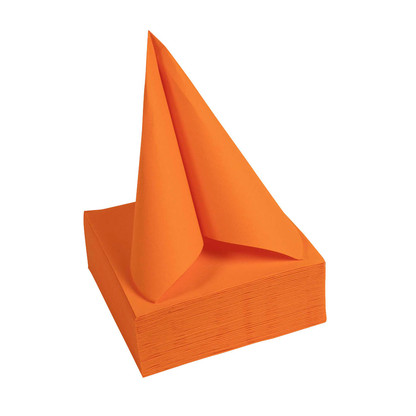 Artikelbild 2 für PROnappe Servietten orange 2-lagig 20,0 x 20,0 cm, 50 St., Artikelnummer 361327