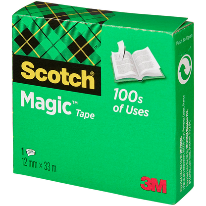 Artikelbild 3 für Scotch Magic™ Tape Klebefilm matt 12,0 mm x 33,0 m 1 Rolle, Artikelnummer 327544